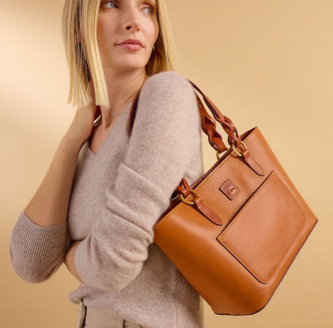 Dooney small tammy tote on sale
